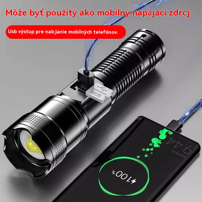🔦【50 % zľava】Nový vonkajší hliadkový reflektor, výkonné svietidlo, dlhé svietenie