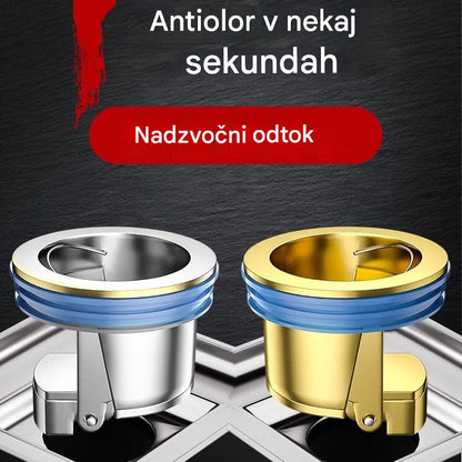 🔥 Univerzalni medeninasti talni odtok z jedrom proti vonju 🚿✨