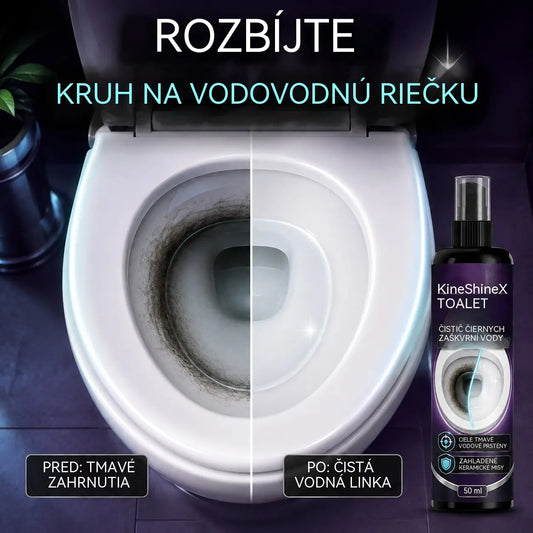 ✨【Kúp 1, získaj 1 zadarmo】🚽Čistiaci prostriedok na toalety odstraňuje čierne škvrny a vodný kameň z línie hladiny vody, ako aj odolné nečistoty.
