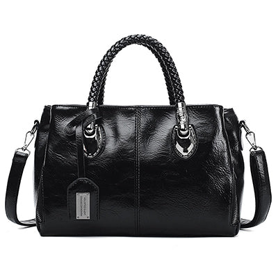 👜🌸【50% popust】Bestseller 2025 – Vintage ženska Boston torbica iz usnja