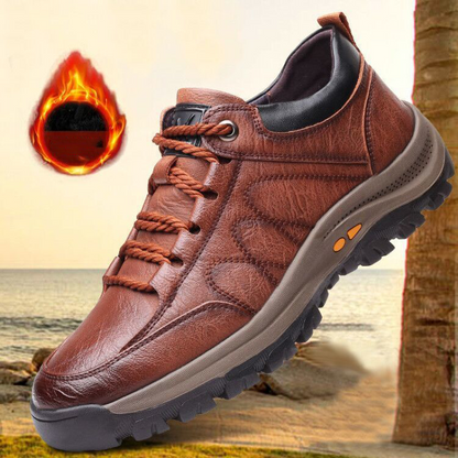 🔥👞Nejprodávanější s 40% slevou: pánské kožené boty nová zimní móda 2025, extrémně pohodlné
