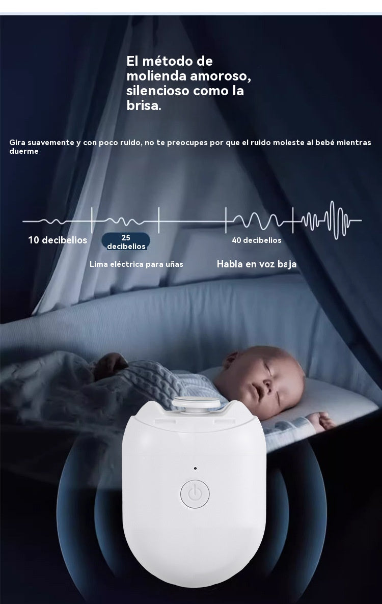 💅¡Compra uno y llévate otro gratis! ✨Lima de uñas automática (1 pieza), cuida tus uñas de forma segura y suave.👶🔧