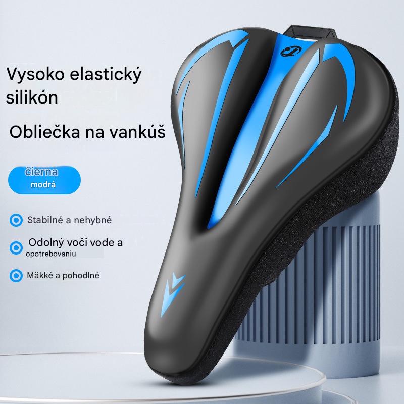🚲Poťah na sedlo horského bicykla, vyrobený z hrubej, vodeodolnej, ultra mäkkej silikónovej kože.