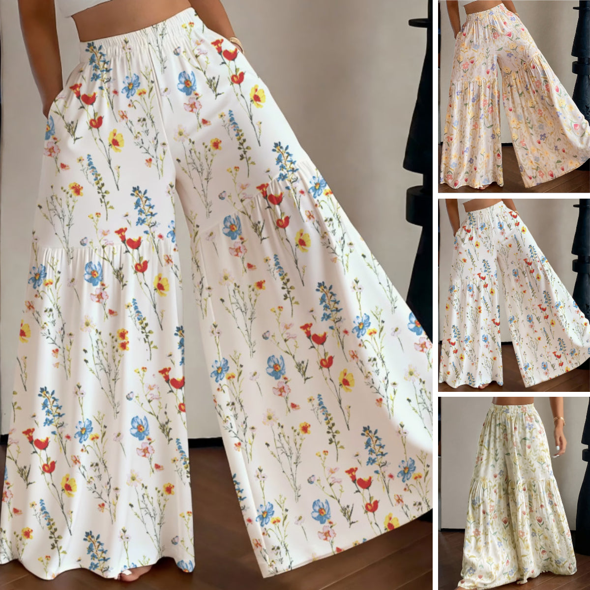 👖✨【S-2XL】Nové dámske nohavice voľného strihu s potlačou, vhodné pre všetky typy postáv