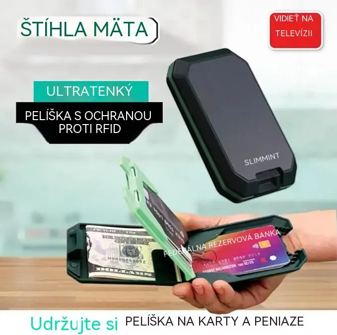 🔥Inteligentná peňaženka s RFID ochranou proti krádeži: Štýlová, ľahká a bezpečná, úhľadne uchováva vaše karty a hotovosť.