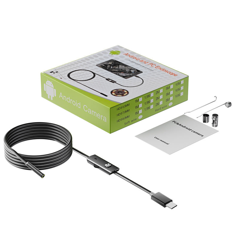 🔧📱 【50 % zľava】 Nový priemyselný endoskop, priamy Type-C konektor pre Android, vodotesný endoskop