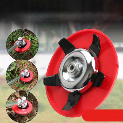 🌿【2 остриета + предпазител】Многофункционален инструмент за плевене，😁👍Много ефективен срещу плевели