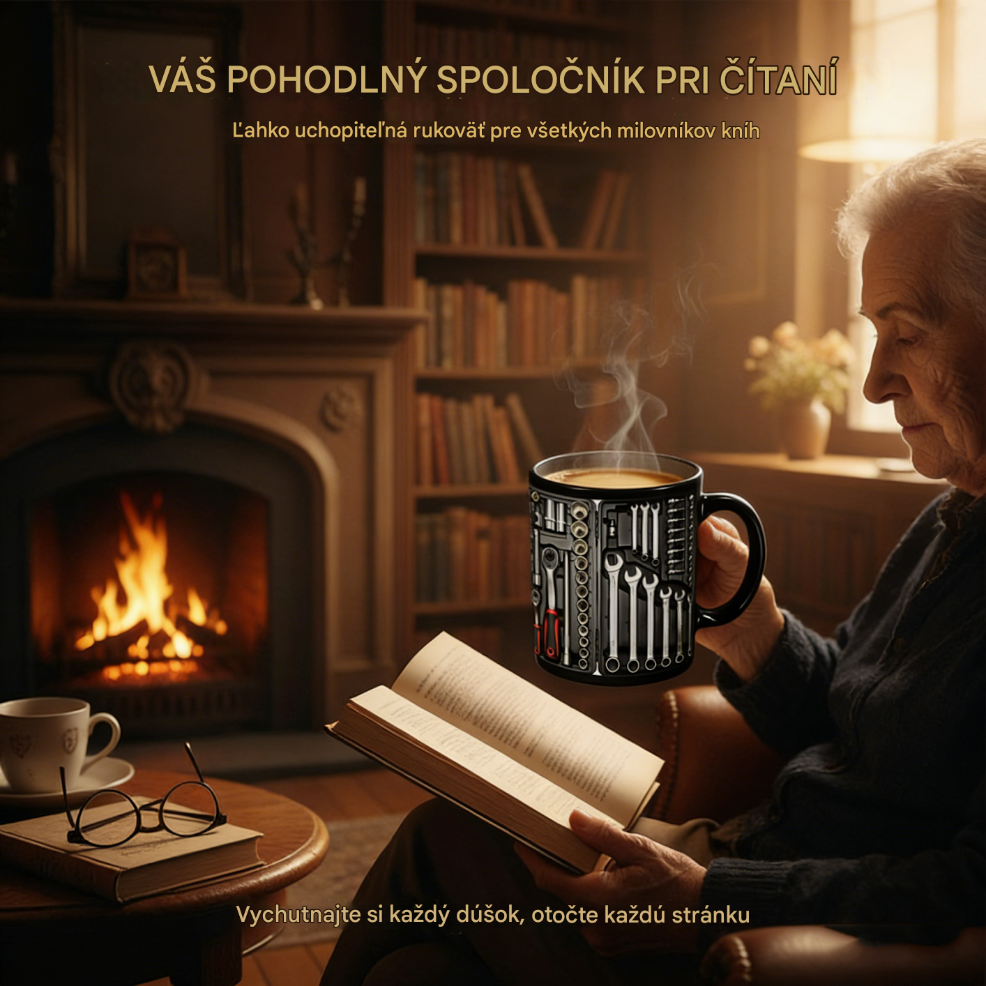 🔥【Kúpte 1 a získajte 1 zadarmo】☕Sada hrnčeka na kávu a náradia na opravu motora