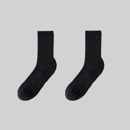 😍🧦【10 párov】 Pánske dlhé športové ponožky, odvádzajúce pot, tlmiace nárazy, chrániace pätu, odolné voči zápachu, priedušné, vhodné na basketbal a každodenné športy.