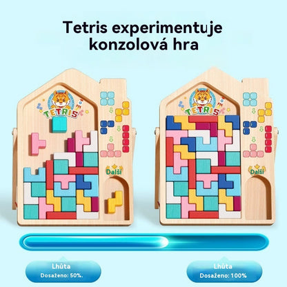👶🌈🧩Kupte 1 a získejte 1 zdarma🔥Tetris puzzle kostky, vzdělávací hračky pro trénink dětského mozku, osvícené myšlení