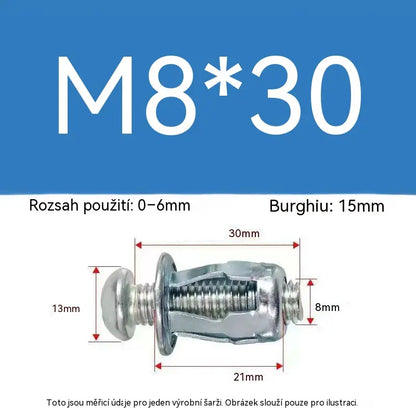 🔥Ponuka za polovičnú cenu 【100 ks】 Rozpínacie matice / Nitovacie matice M4/M5/M6