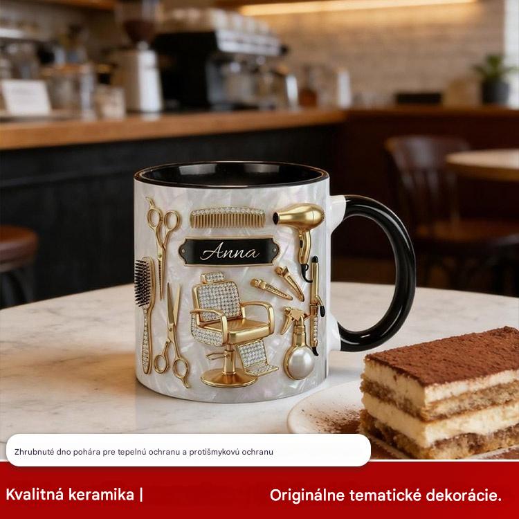 ✨✂️Personalizovaný, ľahký a luxusný keramický hrnček na kávu