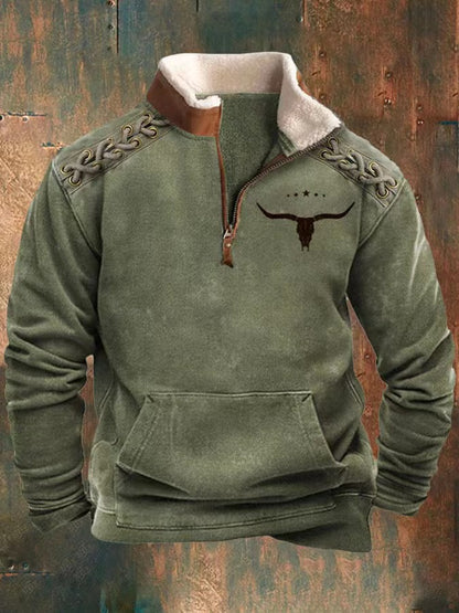 👕【50% POPUSTA】2025 Jesensko-zimski muški moderan topao džemper s dugim rukavima i 3D printom
