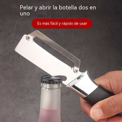 💥Compra 2, llévate 2 gratis💥🔪Pelador multifuncional de acero inoxidable🧅