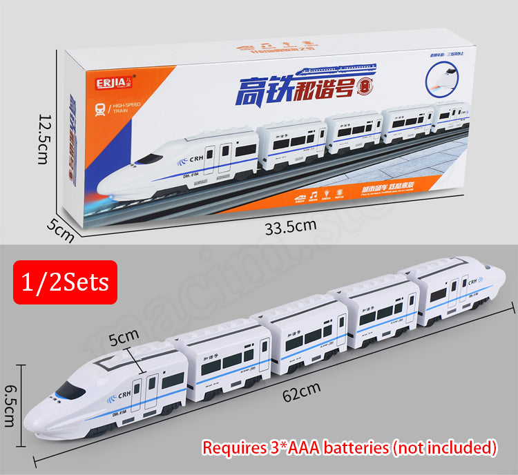 🚆✨【¡50% de descuento por tiempo limitado!】Modelo de tren eléctrico de alta velocidad 2025