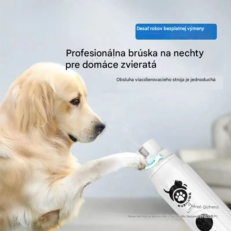 📢📢 Časovo obmedzená špeciálna ponuka! 🔥 Elektrický strihač pazúrikov pre domáce zvieratá na strihanie a čistenie pazúrov mačiek a psov.