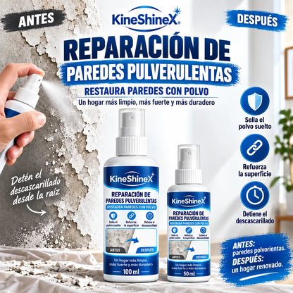 🏆100 ml + 50 ml (2 botellas)💥Agente reparador y endurecedor líquido para paredes: combina funciones de relleno, sellado y refuerzo en un solo producto.