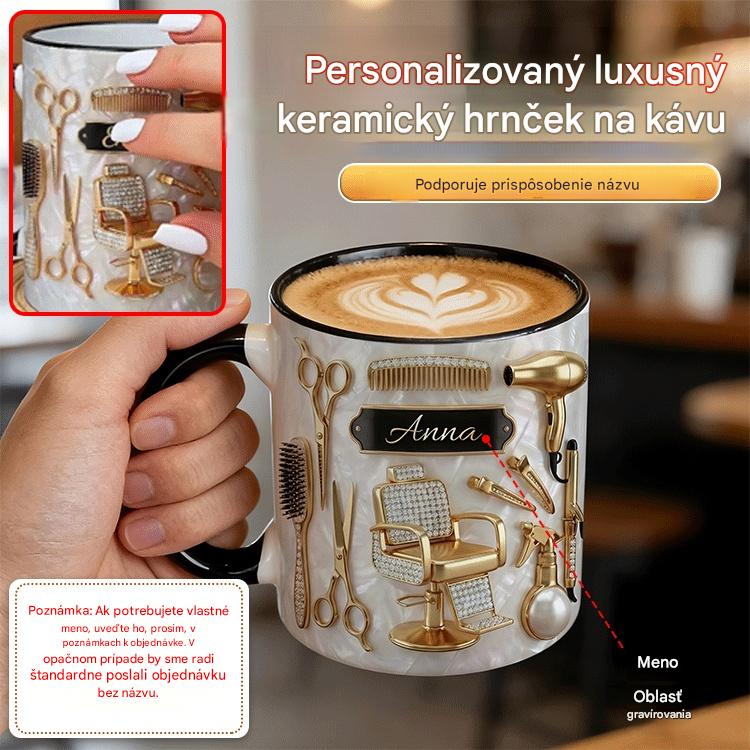 ✨✂️Personalizovaný, ľahký a luxusný keramický hrnček na kávu