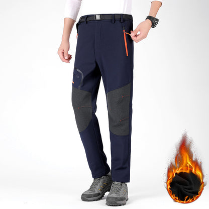 🏃‍♂️【S–5XL】2026 Nové pánské outdoorové kalhoty na podzim a zimu - teplé, fleecové, nepromokavé a větruodolné