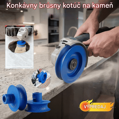 🔥【Kúpte 1, získajte 1 zadarmo】Konkávny brúsny kotúč na kameň