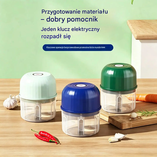 👍Wydajny bezprzewodowy mini rozdrabniacz elektryczny👍 Płatność przy odbiorze