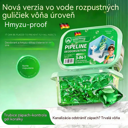 3 balenia (150 tabliet) za 23 eur.-🔥🎉 Išlo to na dračku! Kúpilo si to 30 000 ľudí 🎉. Bio-enzymatické kapsuly na odstránenie zápachu z odtoku.