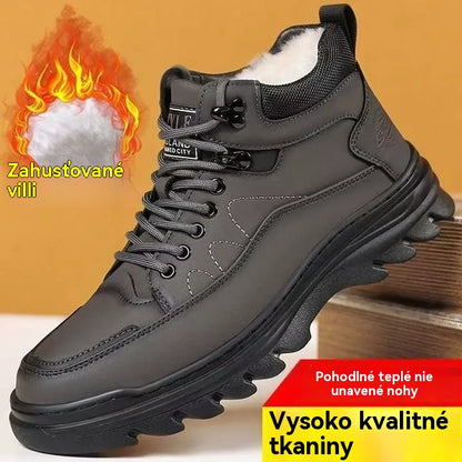 【39-44】❄️Nowe męskie buty, wygodne, lekkie, z polarową wyściółką i bardzo ciepłe.