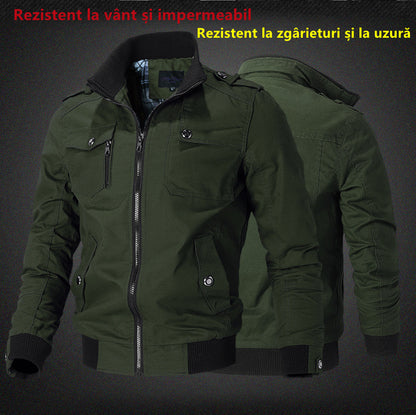👍🔥 [M-5XL] Nowa męska kurtka wojskowa, ciężka, wysokiej jakości, ciepła