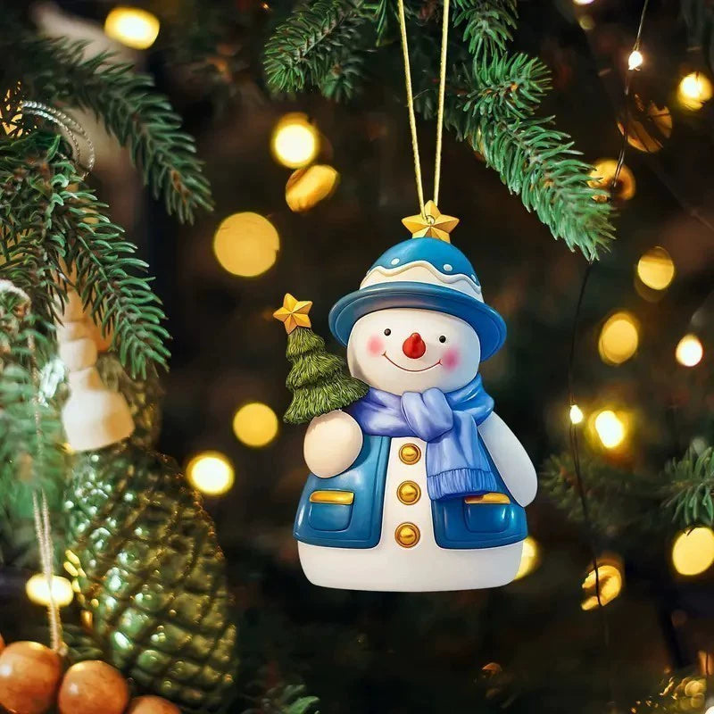 🎄⛄【Zľava 50 % na obmedzený čas】Roztomilá vianočná ozdoba snehuliaka【24 kusov】