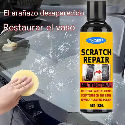✨Compra uno y llévate otro gratis🛡️Compuesto pulidor multifuncional para la reparación de arañazos【100ml + esponja】