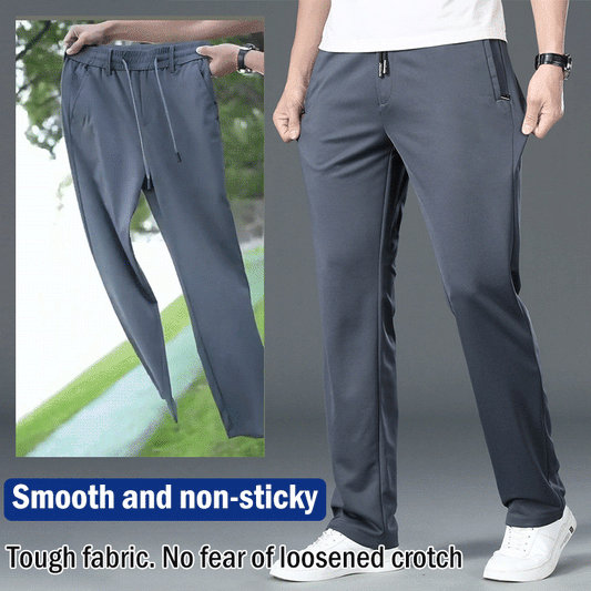 👖【Časovo obmedzená zľava 50%】🔥Pánske letné nohavice na biznis ležérny strih - elastický pás, 【L-8XL】