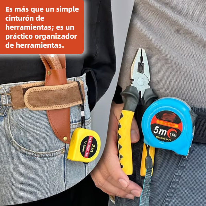 Cinturón ajustable y cómodo con hebilla de velcro universal elástica.