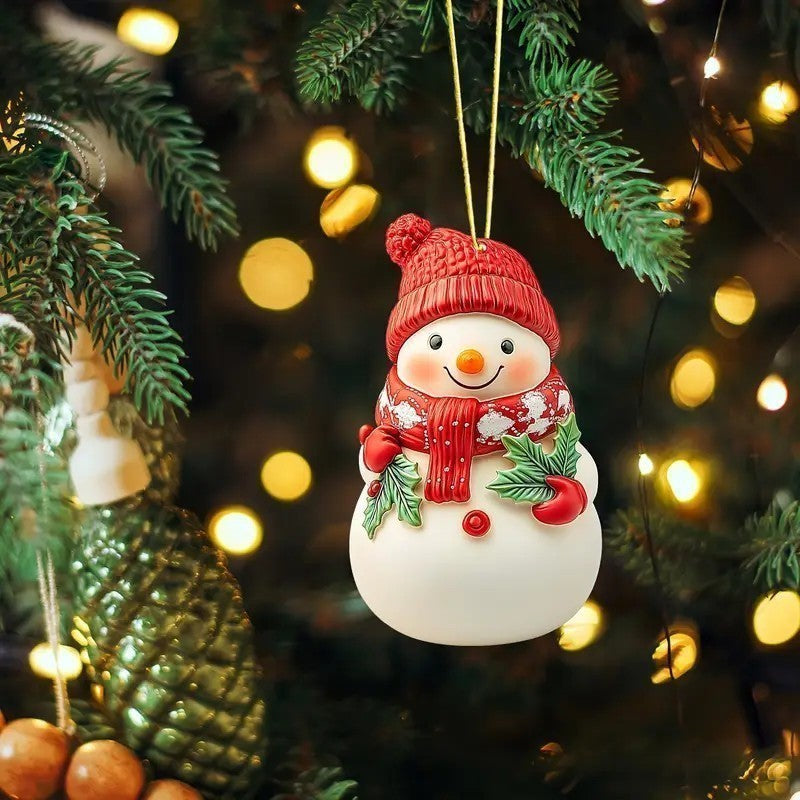 🎄⛄【Zľava 50 % na obmedzený čas】Roztomilá vianočná ozdoba snehuliaka【24 kusov】