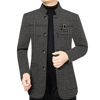 🧥¡60% de descuento!🔥 Abrigo de invierno para hombre, con corte 3D, grueso y resistente al viento, imprescindible para el frío exterior. ❄️✨【40-90 kg】