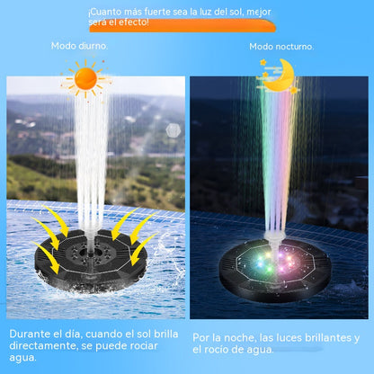 【50%OFF】💥Fuente de agua alimentada por energía solar