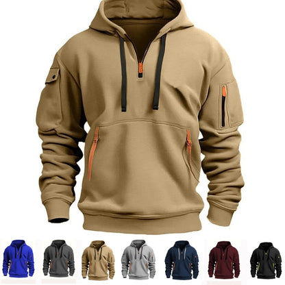 💥【50% zniżki🔥】【S-5XL】✨⛄Nowa męska modna ciepła bluza zimowa z kapturem, w stylu casual