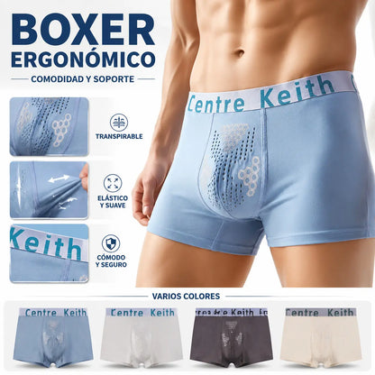 【L-3XL】【50-90 kg】Visokokvalitetne muške bokserice od čistog pamuka, veće veličine, prozračne, vrlo rastezljive, udobne i pružaju dobru potporu. - 【5 komada】