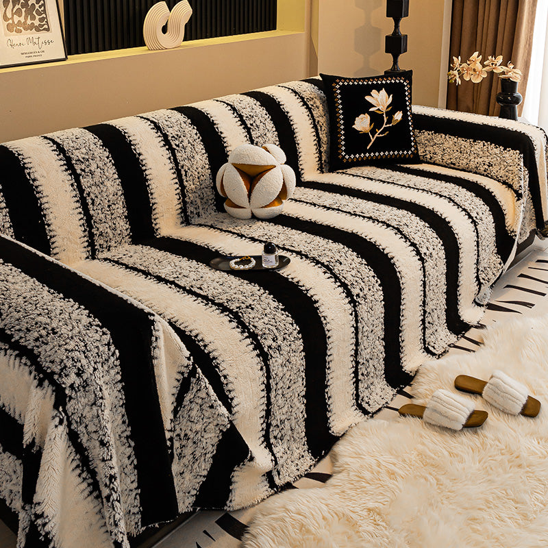🛋️Oferta especial de Navidad para madrugadores:🎉 funda de sofá suave y antideslizante de felpa🍂【180*150cm】