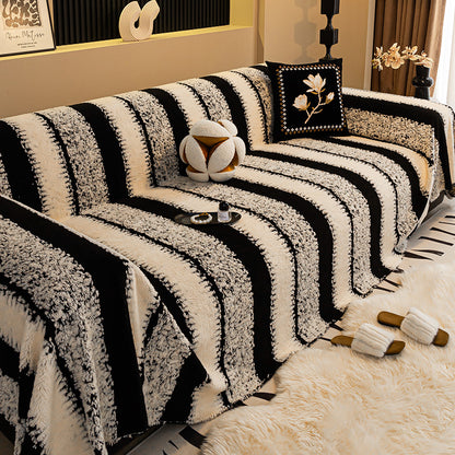🛋️Oferta especial de Navidad para madrugadores:🎉 funda de sofá suave y antideslizante de felpa🍂【180*150cm】