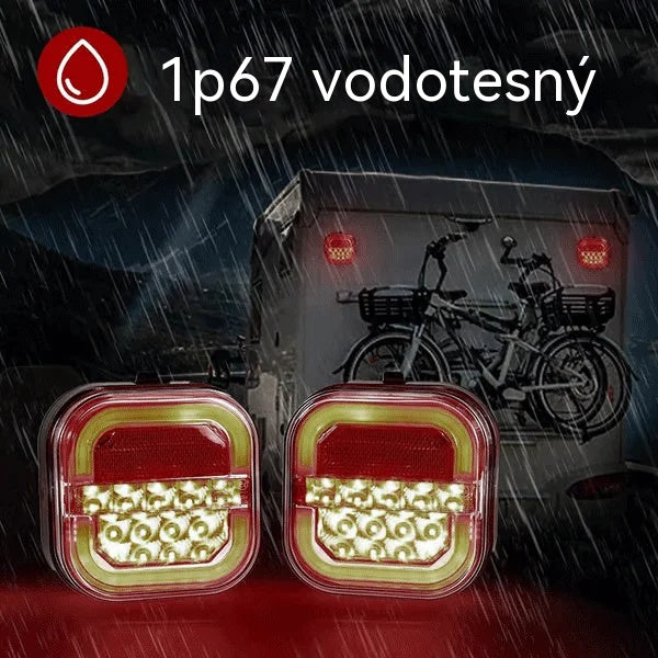 【Univerzálne 12V/24V】🚦 LED svetlá pre prívesy