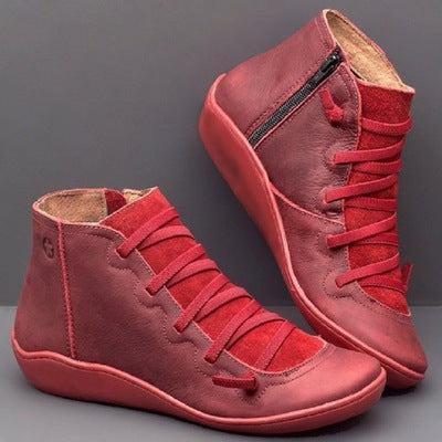 🔥【50% de descuento!】【Tallas 35-43】Nuevas zapatillas anchas de invierno para mujer botines casuales.