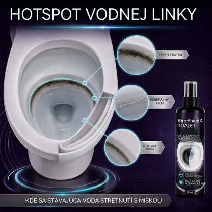 ✨【Kúp 1, získaj 1 zadarmo】🚽Čistiaci prostriedok na toalety odstraňuje čierne škvrny a vodný kameň z línie hladiny vody, ako aj odolné nečistoty.