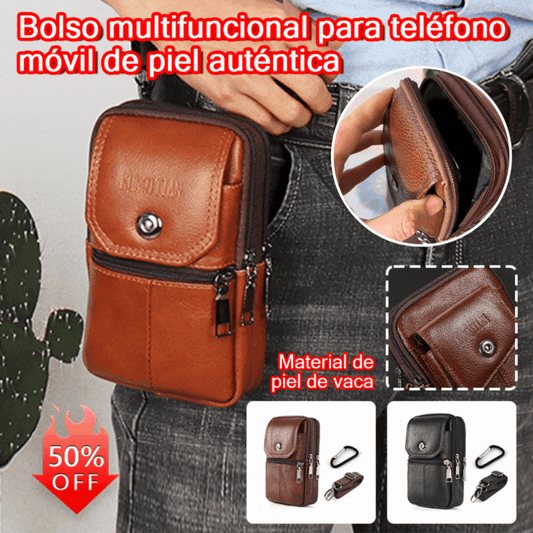 🔥🔥【50% de descuento por tiempo limitado】Bolso portátil para hombre, diseño híbrido (crossbody y bandolera)
