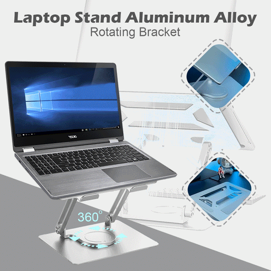 💻【Výpredaj konca leta】Otočný stojan na notebook z hliníkovej zliatiny