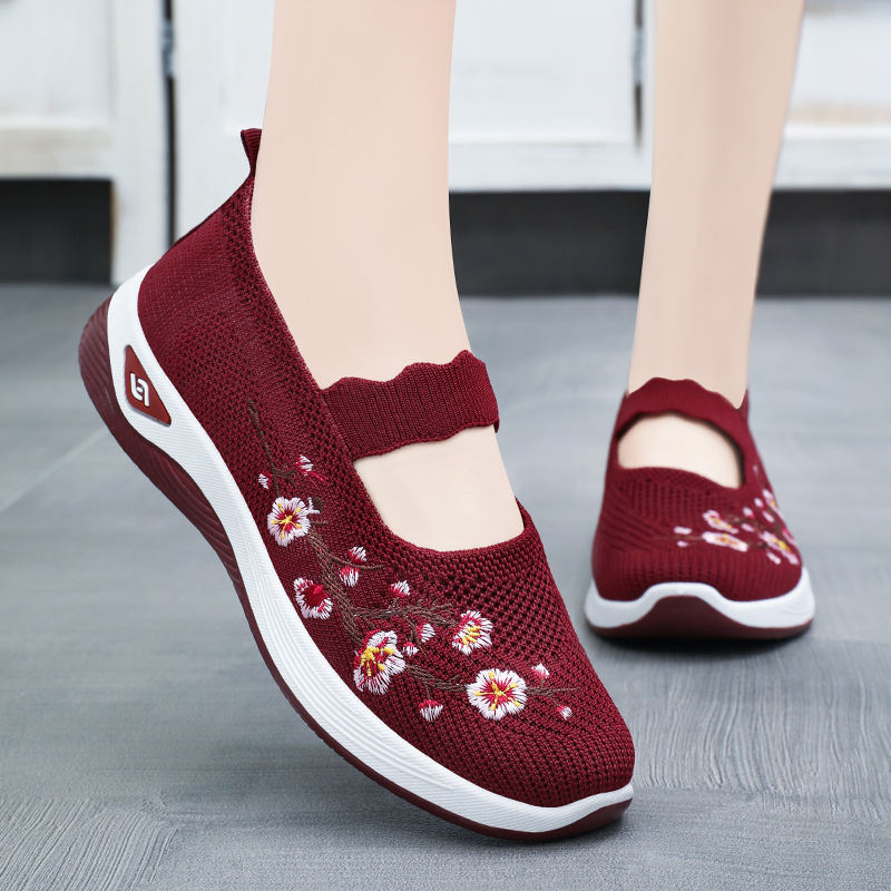 🤩【36-41】 Wygodne i oddychające antypoślizgowe buty dla osób w średnim i starszym wieku