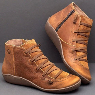 🔥【50% de descuento!】【Tallas 35-43】Nuevas zapatillas anchas de invierno para mujer botines casuales.