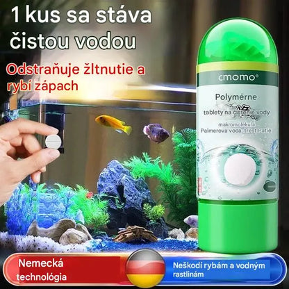 【Kúpte 1 a získajte 1 zadarmo】💦🐟Tablety na čistenie polymérov｜Rýchlo odstraňujú chlór a stabilizujú vodu｜Výmena vody v akváriu bez usadzovania【2 fľaše (300 kapsúl) 】