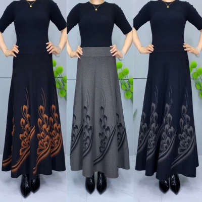 👗🎀【S-3XL】Jesenska i zimska vunena suknja, moderna i svestrana