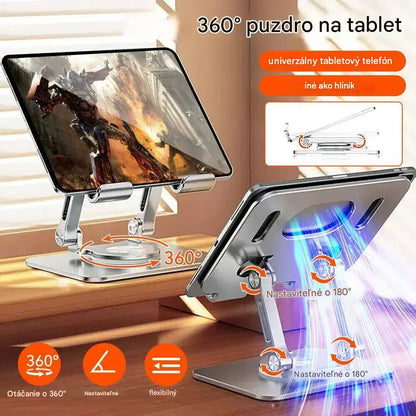 💥💻Stojan na notebook, otočný stojan z hliníkovej zliatiny
