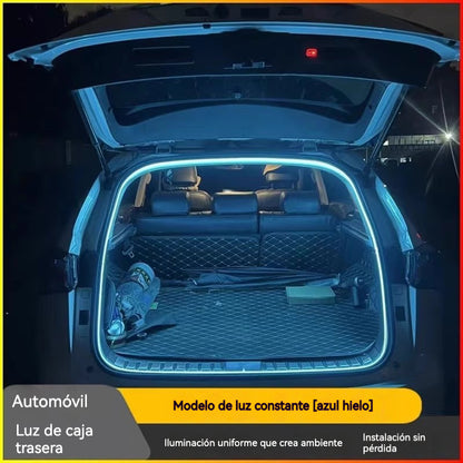 🚗【Nuevo con 80% de descuento】Luz LED automática para maletero, fácil de instalar y compatible con el 99% de los vehículos